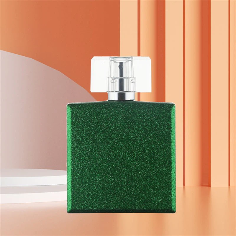 green glass perfume bottle green glass perfume bottle