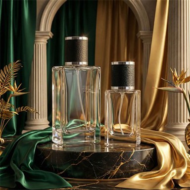 Kis parfümös üveg üres